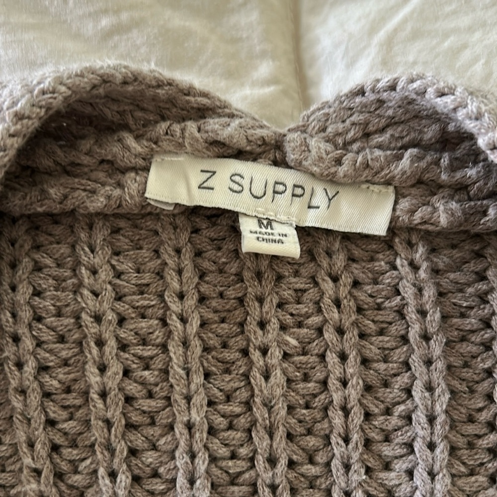 Z Supply Women's Tan Sweater